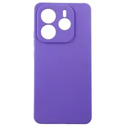 Чохол до мобільного телефона Dengos Kit Xiaomi Redmi Note 14 case Carbon + glass (Purple) (DG-KM-129) - мініатюра 2