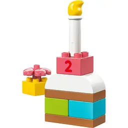 Конструктор LEGO DUPLO My First Святковий торт 9 деталей (30712) - мініатюра 2