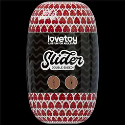 Мастурбатор Slider Double-Ended Masturbator Ass and Vagina Brown - мініатюра 4