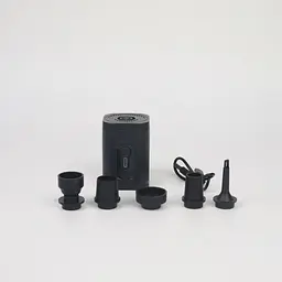 Портативний електричний насос для надування та здування з 5 насадками та USB (N26262)