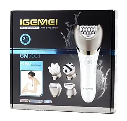 Епілятор багатофункціональний GEMEI GM-7003 5в1 - мініатюра 5