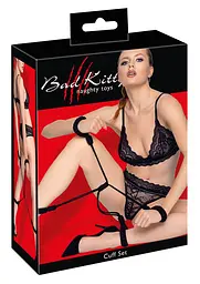 Наручники для бондажу Bad Kitty чорні S/M