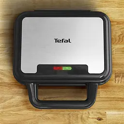 Мультимейкер Tefal UltraCompact 3in1 700 Вт тефлон 3 пластини метал чорно-сірий - мініатюра 9