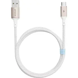 Кабель Proove Dense Metal USB-A to USB-С 1m White (CCDM20001202) [133339]