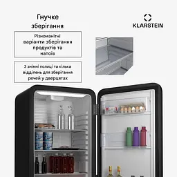 Мини-холодильник Klarstein Audrey Evo 90 (10046628) - миниатюра 7