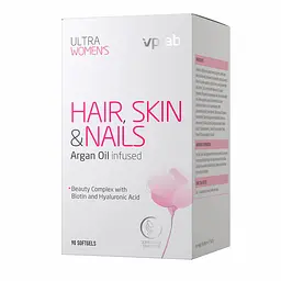 Жіночий Комплекс Вітамінів для Волосся Шкіри та Нігтів Ultra Women's Hair, Skin & Nails - 90 капсул