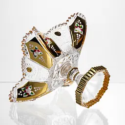 Цукерниця скляна Crystal 12 см Yiwu HP-34-139 - мініатюра 6