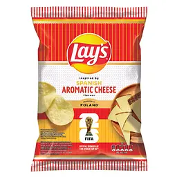Чіпси Lay’s Spanish Aromatic Cheese зі смаком іспанського сиру 130 г