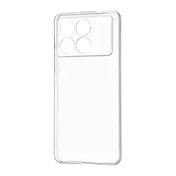 Чохол Silicone Case WS Protected Camera Xiaomi Poco X6 Pro 5G/Redmi K70E Прозорий
