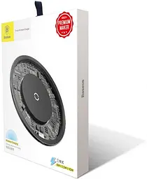 Бездротовий зарядний пристрій Baseus Simple Wireless Charger 10W CCALL-AJK01 Crystal - мініатюра 6