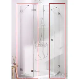 Душові стінки Radaway Essenza Pro PTJ 100x200 безпечне скло, прозоре (10100300-01-01)