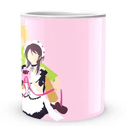 Кухоль GeekLand Kaichou wa Maid-sama Президент студ поради - покоївка! Такумі Місакі KWM 02.11 330 мл білий - мініатюра 2