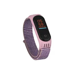 Ремінець Nylon Mi Band 5 Pink Violet (17)