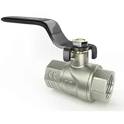 Кран кульовий RAFTEC 1 1/2" ВВ, DN40, DRH5, CW617N, ручка, BLACK