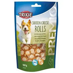 Ласощі для собак Trixie PREMIO Chicken Cheese Roll, 100 г (курка)