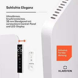 Інфрачервоний обігрівач Klarstein Wonderbeam 650 (10045438) - мініатюра 3