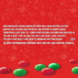 Драже M&M's Milk Chocolate Holiday Blend Red & Green Christmas Candy 1077.3 г - мініатюра 5