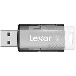 USB флеш-накопичувач Lexar JumpDrive S60 64GB USB-A 2.0 (LJDS060064G-BNBNG) - мініатюра 2