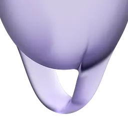 Менструальні чаші Satisfyer Feel Confident Menstrual Cup 2 шт. фіолетові - мініатюра 5