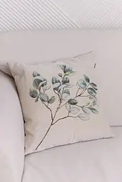 Наволочка Прованс Herbal Гілка Евкаліпту 45х45 см (35410) - мініатюра 2