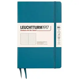 Блокнот Leuchtturm1917, Paperback (B6+), Stone Blue, Крапка (368512)