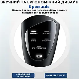 Щітка для чищення обличчя AIMED Face Massage Master колір чорний - мініатюра 2