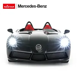 Машинка Mercedes-Benz SLR сірий RASTAR модель 1:12 Автомобіль на дистанційному керуванні + пульт - мініатюра 4