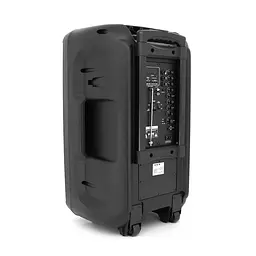 Потужна акустична система з підсвічуванням ZXX - 7878, 60W, 2 Bluetooth мікрофони, вбудований акум 12B 5A, живлення 220в, Black, Box - мініатюра 3