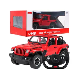 Машинка Rastar Jeep Wrangler JL на управлінні 1:14 червоний 79400 - мініатюра 2