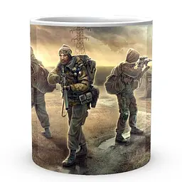 Кухоль GeekLand Сталкер S.t.a.l.k.e.r. atmospheric 2 ST.02.25 330 мл білий - мініатюра 3