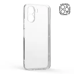 Прозрачный чехол для OPPO A6X 4G/A6K 4G с защитой камеры, тонкий, силиконовый, бесцветный, ударопрочный, противоударный бампер с закрытой камерой, ArmorStandart (ARM90142) - мініатюра 2