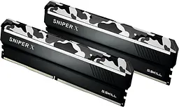 Модуль пам'яті DDR4 32GB (2x16GB) 3000MHz G. Skill Sniper X Urban Camo (F4-3200C16D-32GSXWB) - мініатюра 3