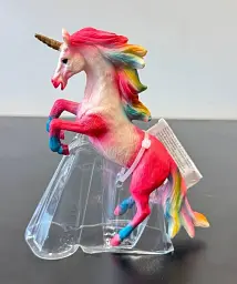 Фігурка Єдиноріг у русі, червоний, Dino Toys - мініатюра 2