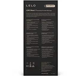 Масажер простати Lelo Loki Wave 2 Black 2 мотора рух + вібрація - мініатюра 5