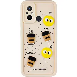 Чохол TPU Toys Case для Xiaomi Redmi 12C / Poco C55 Sand / Always Happy - мініатюра 2