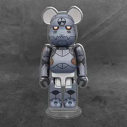 Акрилова колекційна фігурка Bearbrick Alphonse Elric - мініатюра 2