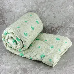 Ковдра закрита холлофайбер ALOE VERA (Мікрофібра) Двоспальна 175х210 55072