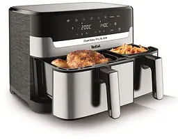Мультипіч (аерофритюрниця) Tefal Dual Easy Fry&Grill Air Fryer EY905D10 UA - мініатюра 5