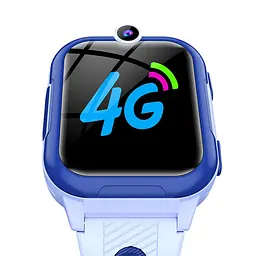 Дитячий смарт годинник Lemfo Y28 з GPS геолокацією, Wi-Fi, відеодзвінками, прослуховуванням, Nano-SIM, кнопкою SOS, голосовим чатом, камерою та вологозахистом IP67 Синій - мініатюра 9