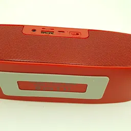Бездротова акумуляторна колонка Bluetooth акустика FM MP3 AUX USB Hopestar H11 червоний - мініатюра 5