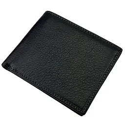 Класичне чорне шкіряне портмоне Tiding Bag M39-1023-3A - мініатюра 2