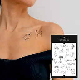 Набір тату Динозаврики Tattooshka LB-148 (4825800010235) shop (4825800010235) - мініатюра 3