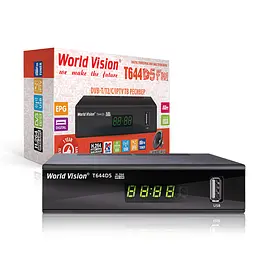 Ефірний цифровий тюнер Т2 ресивер World Vision T644D5 - мініатюра 3