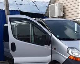 Дефлектори вікон вітровики Renault Trafic Opel Vivaro 2001-2014 Скотч 3M Anv Air