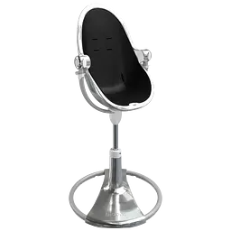 Стільчик для годування Bloom Fresco Silver/Midnight black (E10535-S\E10516-MBL) - мініатюра 4