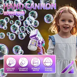 Бульбашковий пістолет для дітей Bubble Blaster Toy 5000+ Bubbles Per Min Bubble M - мініатюра 6