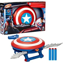 Іграшковий бластер Hasbro Nerf Marvel Captain America: Brave New World Skyshot (F9302) - мініатюра 2