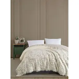 Муслінове покривало Moss Botanic Bej 230х250 см Moss Home pbe0051379 - мініатюра 2