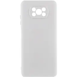 Чохол Silicone Cover Ummi Lakshmi Full Camera (AA) для Xiaomi Poco X3 NFC / Poco X3 Pro Білий / White