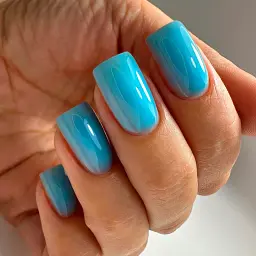 Гель PNB UV/LED Strong Iron Gel Neon Blue 8 мл - мініатюра 3